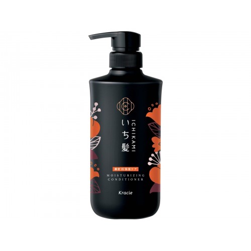 KANEBO嘉娜宝 KRACIE肌美精 ICHIKAMI 浓密保湿洗发水护发素套装 480ml+480g 新版
